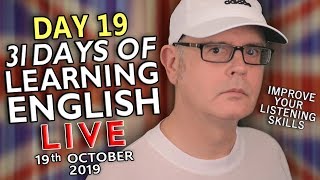 31 Days of Learning English - DAY 19 - improve your English - HANDWRITING - 19th October - Saturday