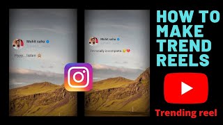 How to make new instra reels with tweets icon screenshot 4