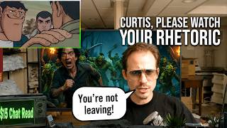 Curtis, you're not leaving.