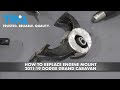 How to Replace Engine Mount 2011-19 Dodge Grand Caravan