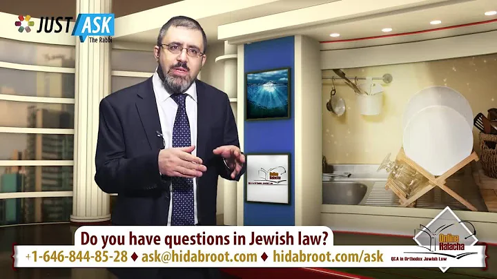Immersion in the Mikveh for New Dishes - Rabbi Shay Tahan