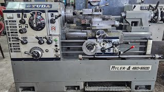 🔴 Used High Speed Gearhead Lathe Machine ' Tuda (Myler 460 x 650mm) , Japan 🇯🇵 '