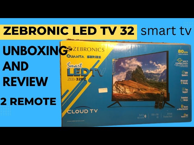 Zebronics 55W2 - Smart LED TV