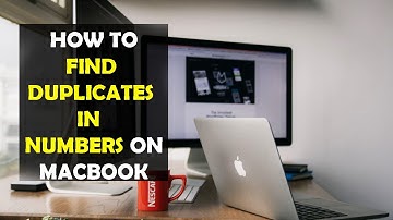 How To Find Duplicates in Numbers