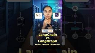 LangChain vs LangGraph | LangChain vs LangGraph: What’s the Real Difference | #Shorts | #Simplilearn