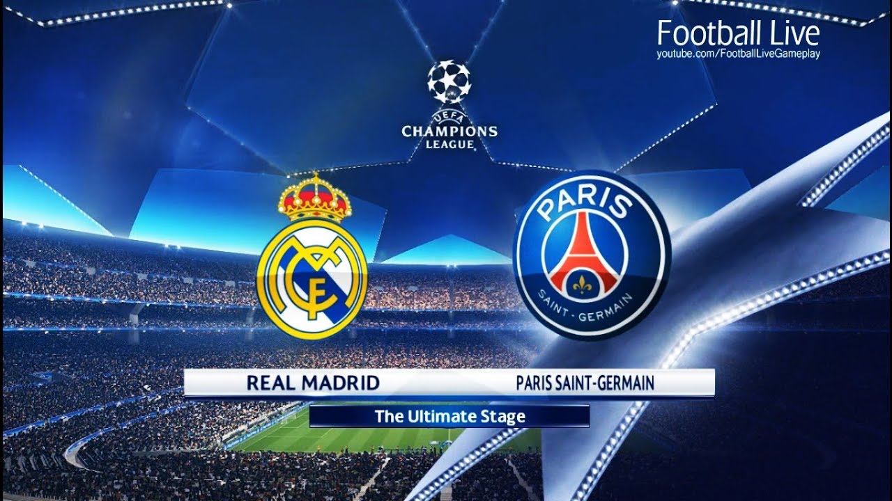 uefa champions league psg real madrid