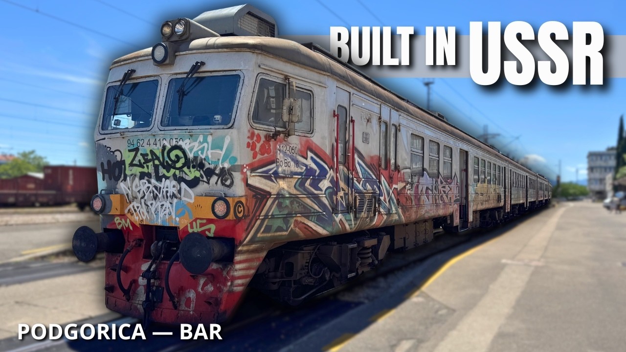 Riding a 40-Year-Old Soviet Train in Montenegro
