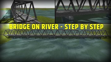 How to Make a Railway Bridge on River/Canal | MSTS | OpenRails | TSRE5