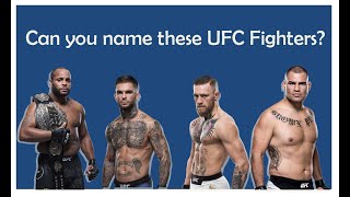 The Ultimate UFC Quiz  |  Can you name these UFC Fighters? screenshot 1