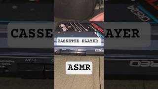 CASSETTE PLAYER ASMR #shortsviral #youtubeshorts #asmr #retro #oldschool #satisfying