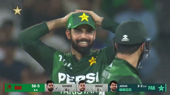 Pakistan vs Bangladesh 2nd T20 2025: 2nd Innings Highlights | Thrilling Finish!
