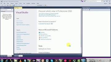 how to create windows form application in visual studio 2015