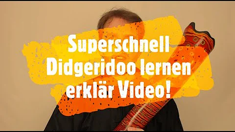 Ist es schwer ein Didgeridoo zu spielen?