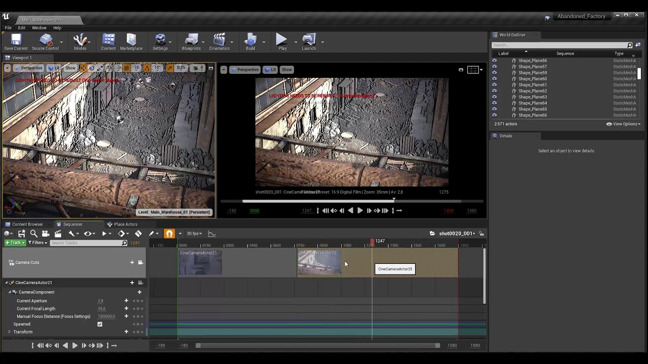 Tuto du Jeudi : réalisez une cinématique avec Unreal Engine - YouTube