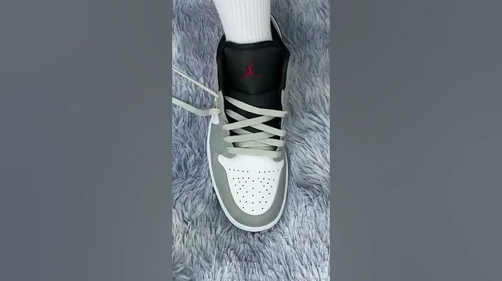 🎉 #1 Buộc Dây Giày Jordan 1 Cổ Thấp | JD1 Low Smoke Grey V2 | TTMH Official #shorts #mhsneakers