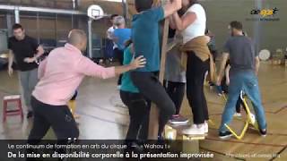 Bruno Armengol : Atelier de pratique arts du cirque - Vidéo 1/5