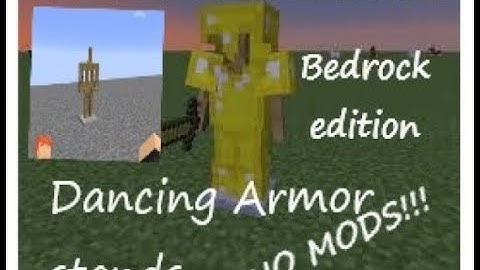 How to Make Dancing Armor Stands! EASY! || NO MODS! NO COMMAND BLOCK