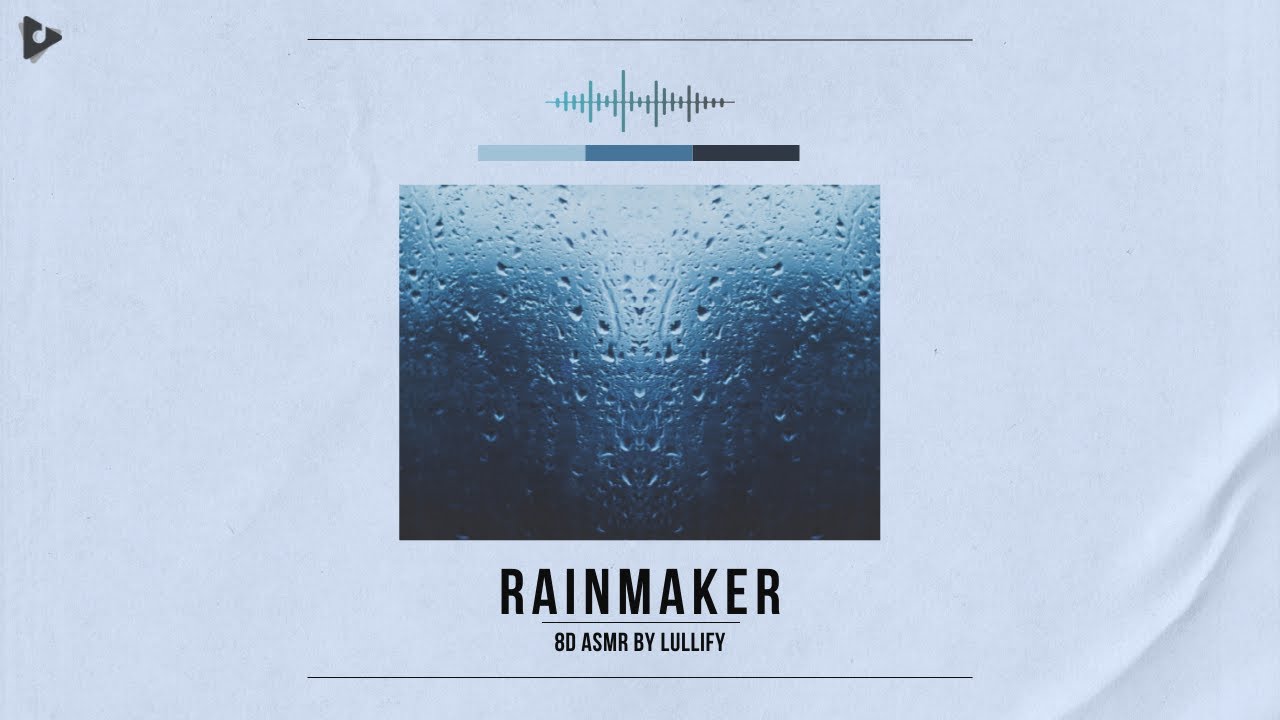 Rainmaker - 1 Hour of 8D Rain for Calming | 8D ASMR by Lullify | Lullify ∞ 656 auf YouTube ansehen Rainmaker - 1 Hour of 8D Rain for Calming | 8D ASMR by Lullify | Lullify ∞ 656 auf YouTube ansehen