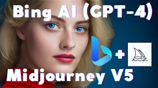 Как обучить Bing AI (GPT-4 c Интернет) генерировать великолепные фотографии с помощью Midjourney V5