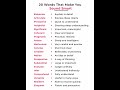 smart words # IELTS level words # vocab # useful vocabulary