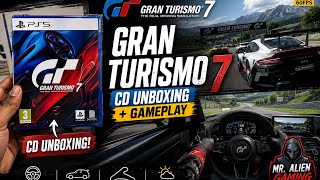     🏎️ Gran Turismo 7 PS5 CD Unboxing + 4K Gameplay | Mr. Alien Gaming