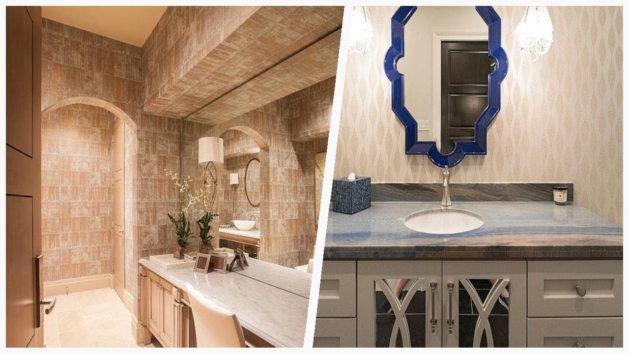 Chic Powder Room Makeovers: Beige & Yellow Trends | Designer CheatSheet