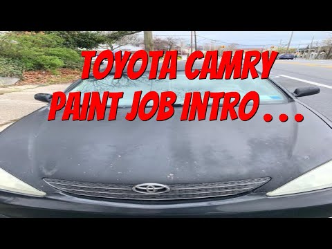 How Much Does A Paint Job Cost On A Toyota Camry