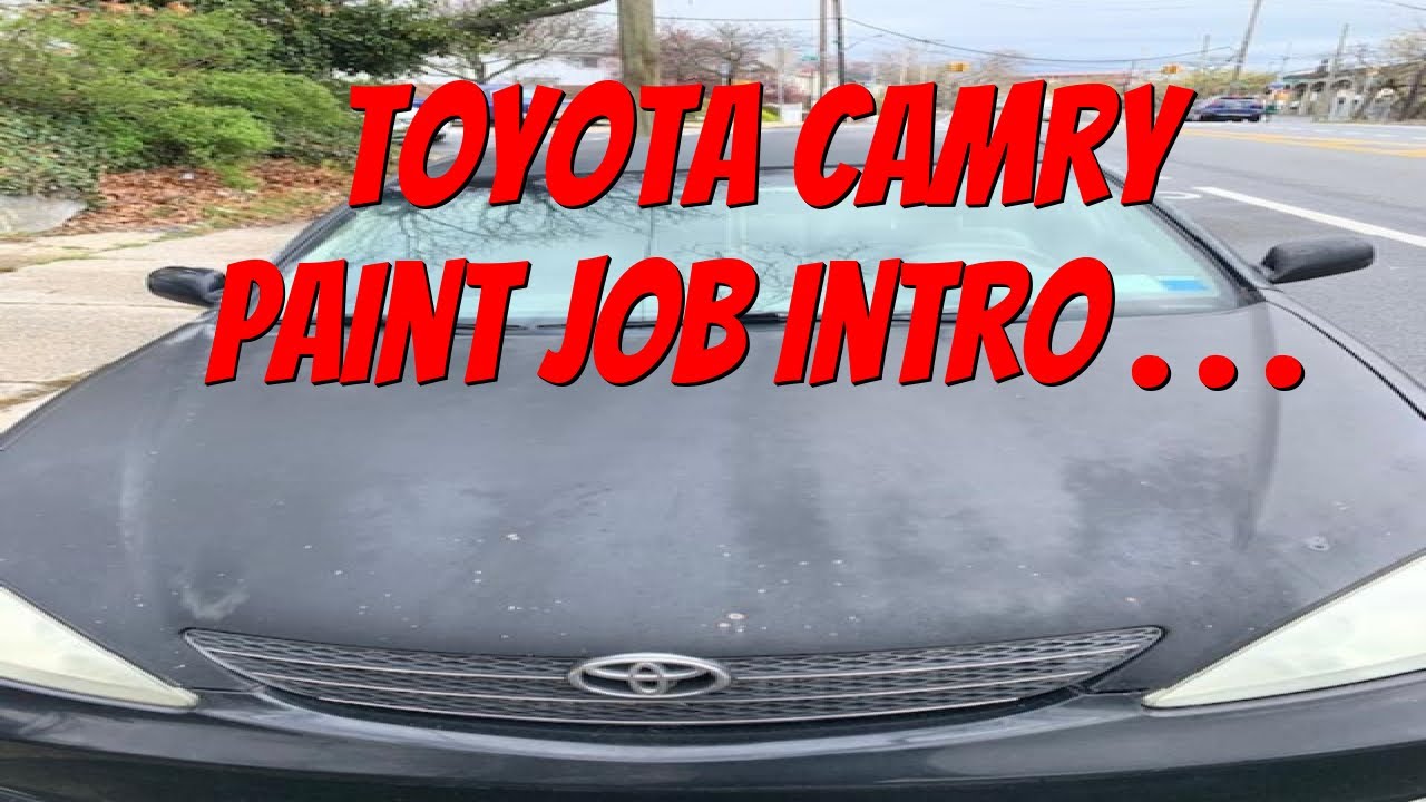 Toyota Camry Before Paint Job Walkaround - YouTube