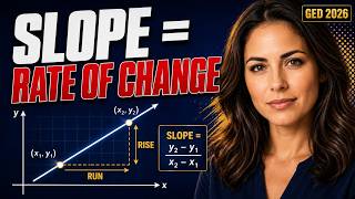 GED Slope Questions: The One Idea You Need