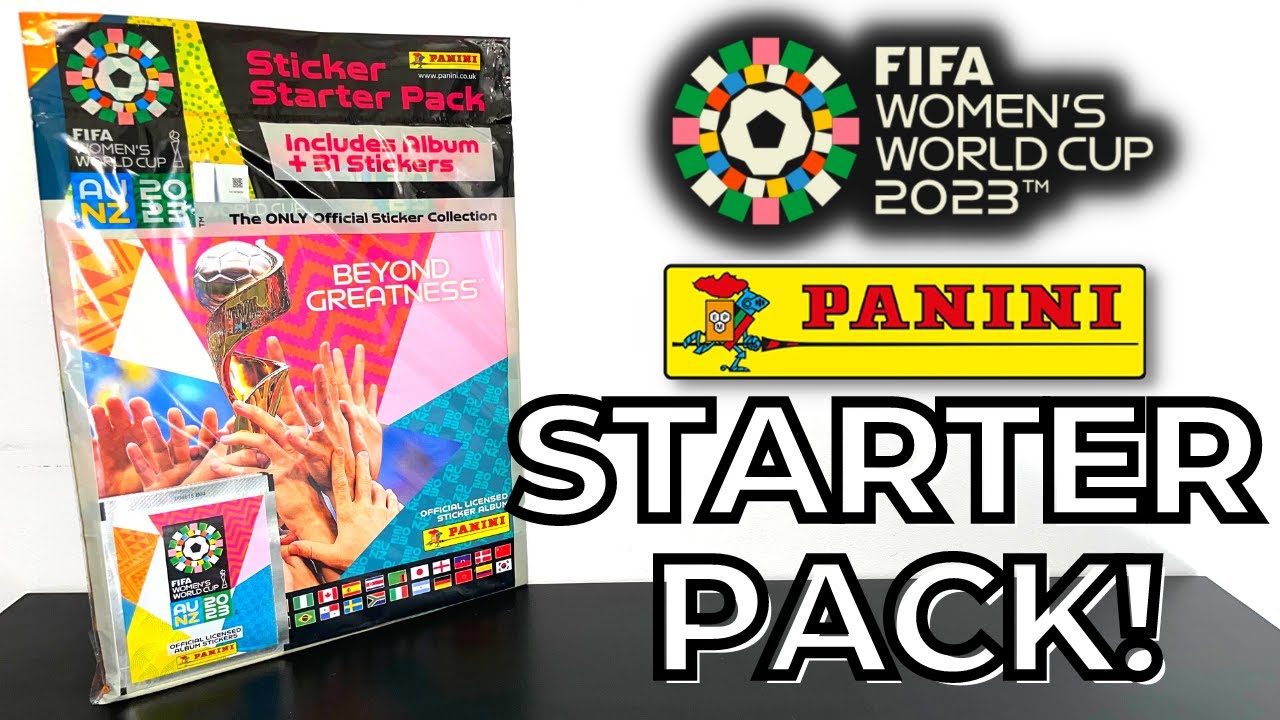 2023 Panini FIFA Women's World Cup Soccer 6 Pack Blaster Box