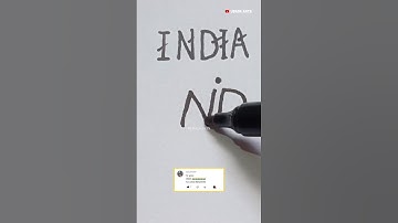 Logo name INDIA 🇮🇳💥 Comment your Names 👀 #shorts #short #india #youtubeshorts #viral
