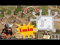 Building Saladin Eight towers Epic castle in 1 min 🔥 in Stronghold Crusader