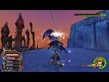 Kingdom hearts 2 final mix  sephiroth boss fight lv1 critical mode