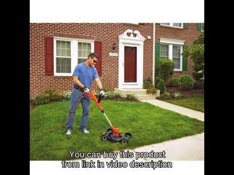 Black and Decker 6.5 Amp 12 in. Electric 3-in-1 Compact Mower (MTE912)  MTE912 from Black and Decker - Acme Tools