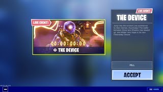 Fortnite doomsday event live countdown! "the device" ltm countdown in
battle royale! subscribe for more ▶ http://bit.ly/subghostninja
become a membe...