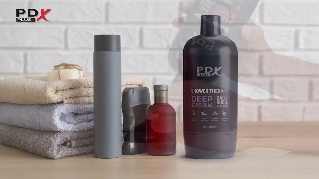 Masturbátor Pipedream PDX Plus Shower Therapy Deep Cream