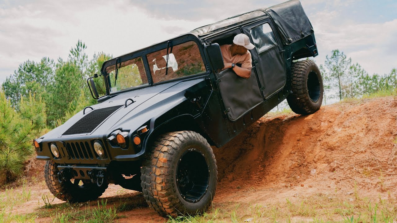 You’d Be SURPRISED What this HUMVEE can do OFF-ROAD!!