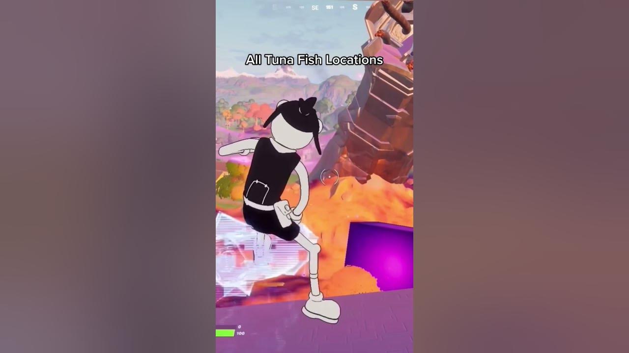 ALL TUNA FISH LOCATIONS IN FORTNITE! (Season 8) YouTube