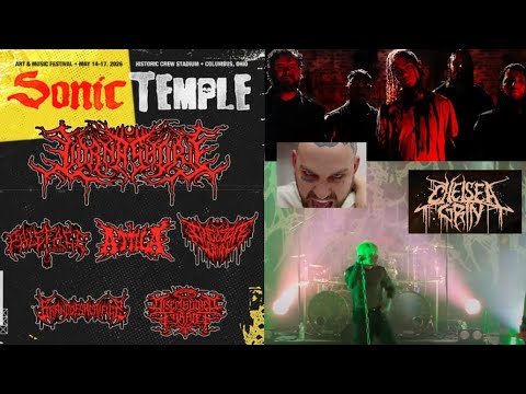 ‘Sonic Temple‘ festival 2026 1st bands - Lorna Shore, Attila, Paleface Swiss and more!