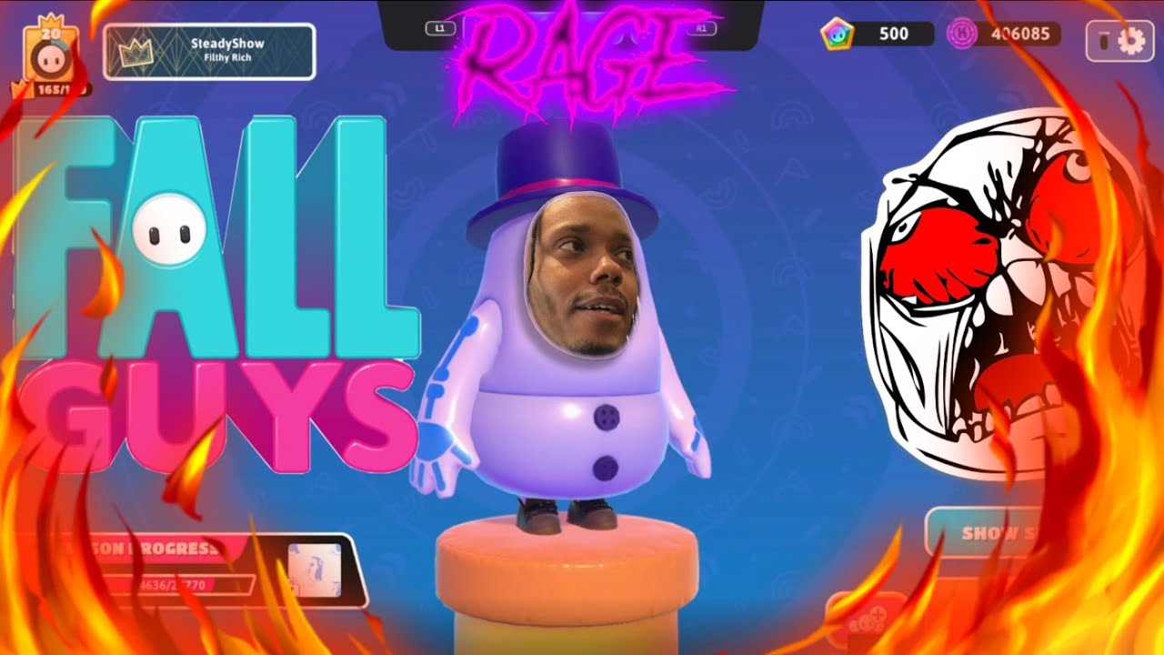 How to !NOT RAGE! and stay calm | Fall Guys - YouTube