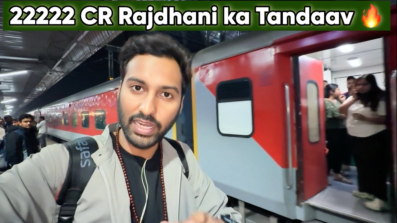 22222 CR Rajdhani Ki Tandaav Journey 🔥