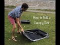How to Fold a Canopy Top