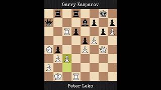 Peter Leko vs Garry Kasparov | Linares, Spain (2003)