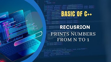 Print Numbers from N to 1 by Recursion