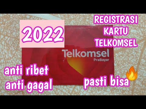 CARA REGISTRASI KARTU TELKOMSEL TERBARU TAHUN 2020 - YouTube
