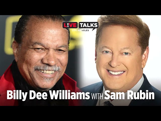 Billy Dee Williams in conversation with Sam Rubin at Live Talks Los Angeles