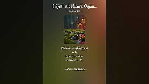 🧪 Synthetic Nature  Organic Glitch & Ambient Texture   Futuristic Soundscape