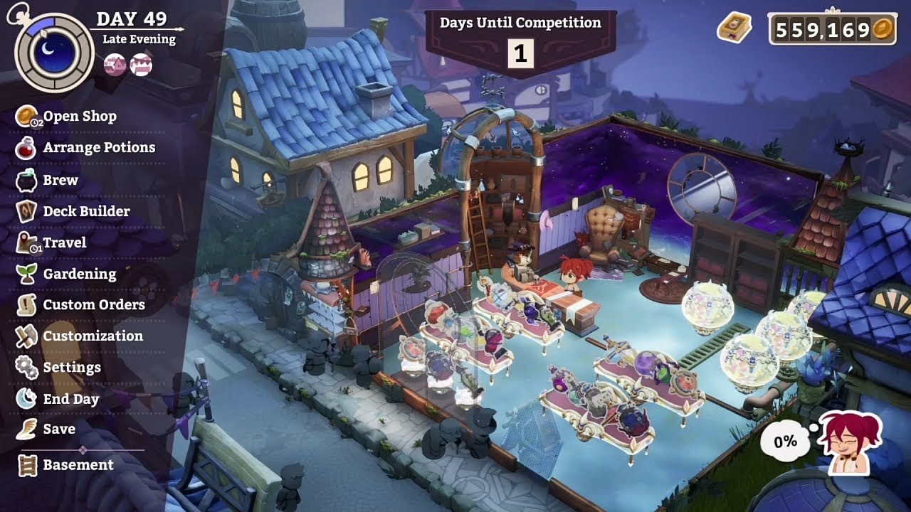 Potionomics End-Game Shop and Haggle-less Boss Fight