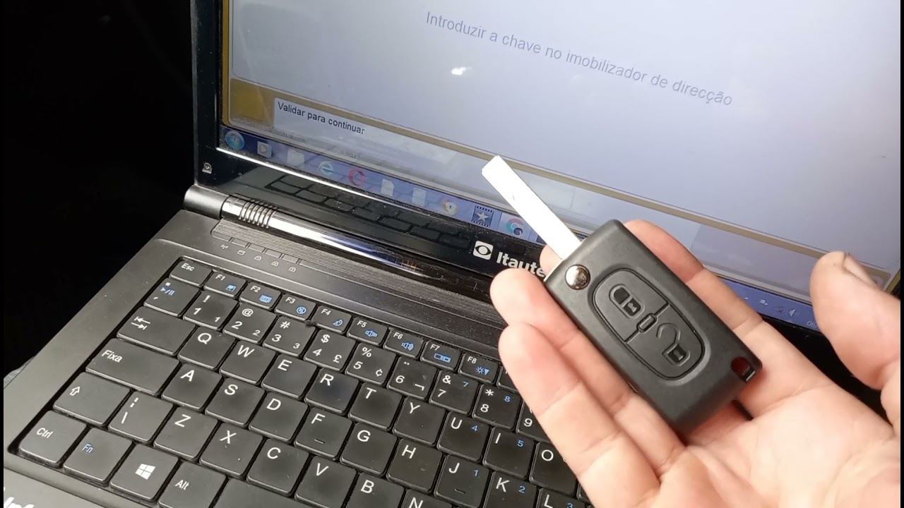 Como Codificando Chave nova Peugeot e Citröen.