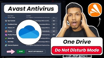 How to enable one drive do not disturb mode in avast antivirus | avast antivirus do not disturb mode